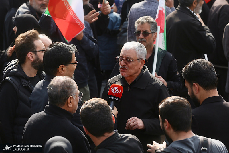 مراسم تشییع پیکرهای مطهر 84 شهید قهرمان ناوشکن دنا -2