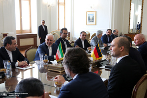 دیدار وزیر خارجه آلمان با ظریف
