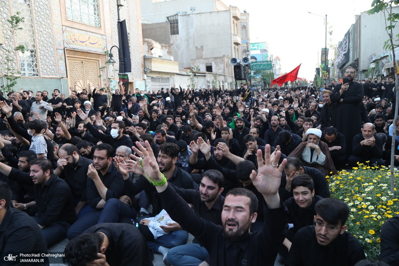 مراسم عزاداری شهادت حضرت علی(ع) با حضور آیت الله العظمی وحید خراسانی