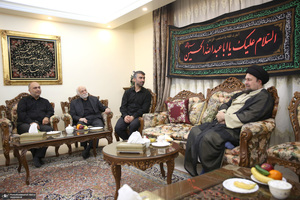 حضور سید حسن خمینی در منزل مرحوم حجت الاسلام و المسلمین حسینعلی نیری