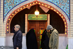 مراسم تحويل سال در امام زاده صالح (ع)
