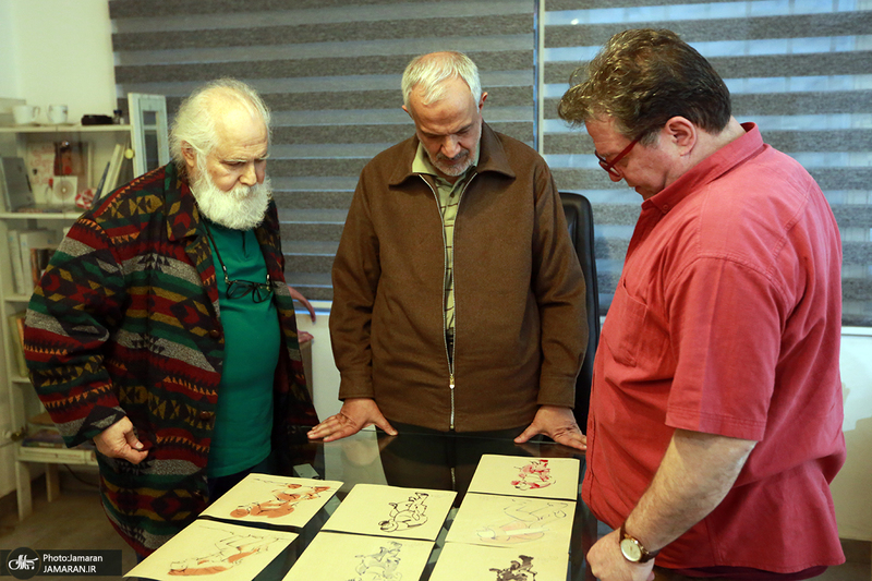 نمایشگاه نقاشی «هنرمند در جنگ»