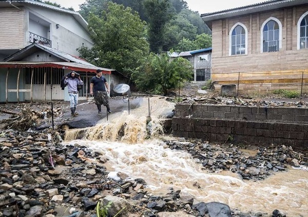 سیلاب به روستاهای بخش چهاردانگه آسیب وارد کرد