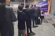  صف مردمی برای افزایش ایست و بازرسی  در یکی از محلات تهران