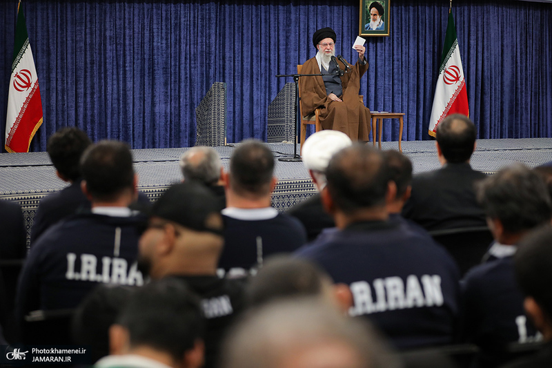 دیدار قهرمانان و مدال‌آوران ورزشی و المپیادهای علمی جهانی با رهبر معظم انقلاب