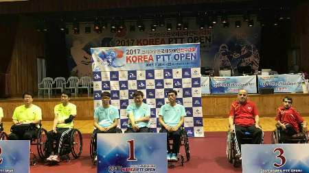 کسب 2 مدال برنز توسط ورزشکار معلول اشنویه ای در مسابقات بین المللی کره جنوبی