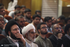 سخنرانی سید علی خمینی در دانشگاه تهران