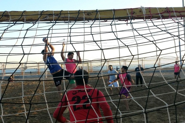 مسابقات هندبال ساحلی قهرمانی کشور در ارومیه آغاز شد