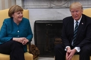 تبریک تلفنی ترامپ به مرکل به خاطر پیروزی در انتخابات آلمان