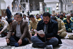 مراسم زیارت عاشورا در حرم مطهر امام خمینی (س)