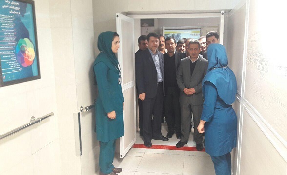 بلوک زایمان بیمارستان ماهشهر با حضور معاون وزیر بهداشت راه اندازی شد