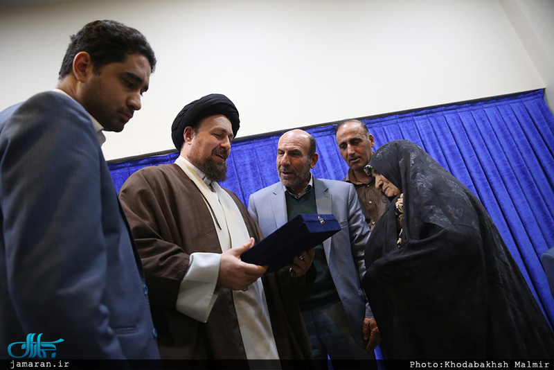 دیدار جمعی از مادران شهدا با سید حسن خمینی