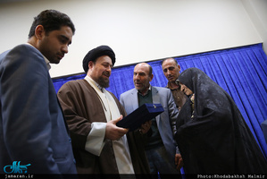 دیدار جمعی از مادران شهدا با سید حسن خمینی