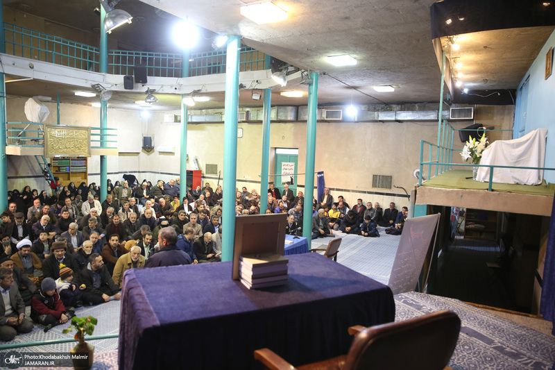 مراسم سی و چهارمین سالگرد گردان علی اکبر در حسینیه جماران