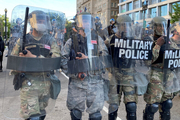 ابتلای شماری از نیروهای گارد ملی آمریکا به کرونا در کانون اعتراضات 