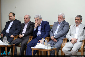 دیدار رئیس‌جمهور و اعضای هیأت دولت با رهبر معظم انقلاب