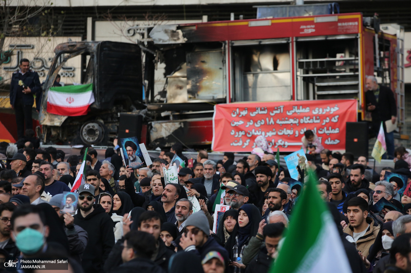 راهپیمایی محکومیت اقدامات تروریستی امریکا و رژیم صهونیستی علیه ملت ایران