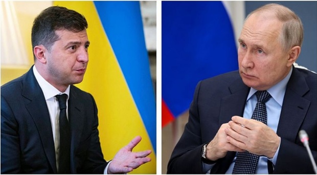 نقش رهبران روسیه و اوکراین در جنگ یک ساله