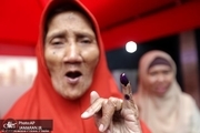 بزرگترین انتخابات یک روزه جهان در پرجمعیت ترین کشور مسلمان+ تصاویر