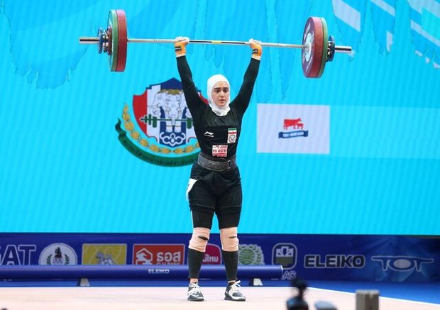 دوازدهمی دومین وزنه‌بردار دختر ایران در قهرمانی جهان ۲۰۱۹
