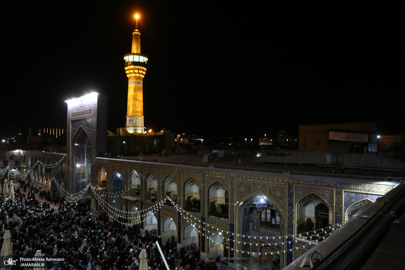 مراسم احیای شب بیست و سوم ماه رمضان در حرم مطهر امام رضا (ع)