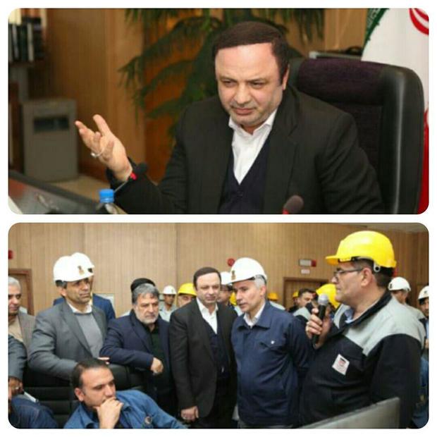 رضا مسرور؛ عضو هیات مدیره شستا از شرکت ذوب آهن اصفهان بازدید به عمل آورد