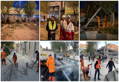 پُست گاز دانشگاه صنعتی شریف مورد اصابت قرار گرفت/ معبر آزادی بازگشایی شد