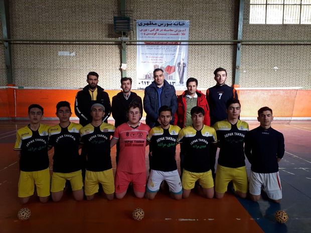 تیم مراغه مقام سوم سپک تاکرای قهرمانی کشور را کسب کرد