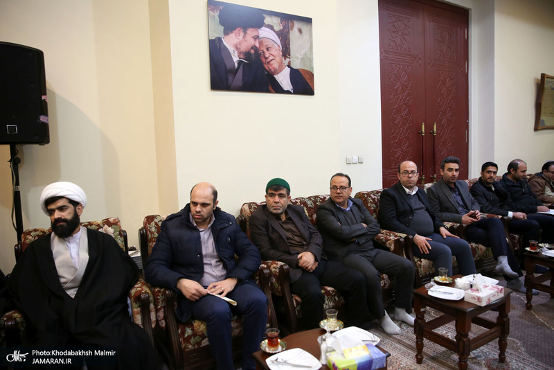 دیدار مسئولین دبیرخانه شورای عالی استانها باسید حسن خمینی