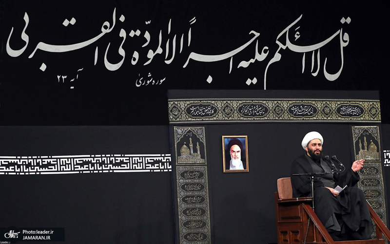 مراسم عزاداری رحلت رسول اکرم(ص) و شهادت امام حسن مجتبی(ع) با حضور رهبر معظم انقلاب
