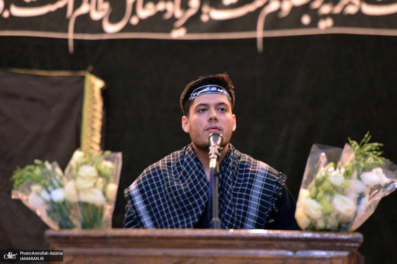 عزاداری دانشجویان دانشگاه علوم پزشکی بقیه الله (عج) در حرم امام خمینی (س)