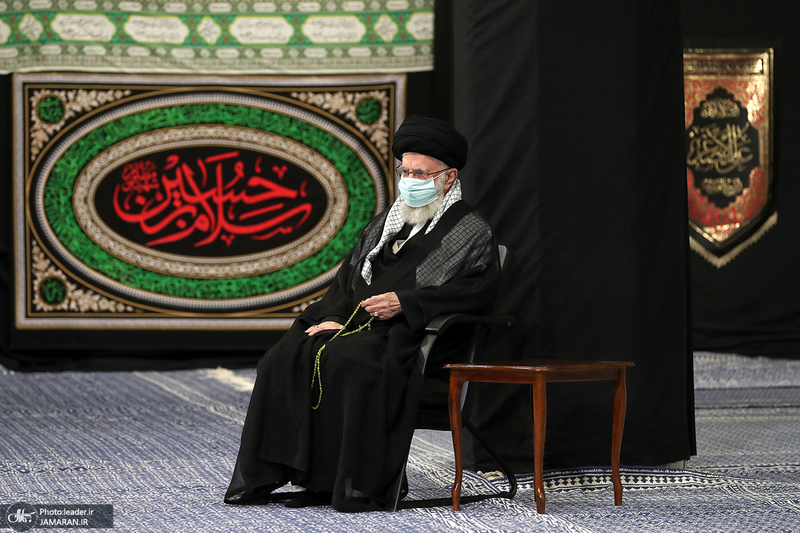 اولین شب مراسم عزاداری حضرت اباعبدالله الحسین (ع) در حسینیه امام خمینی