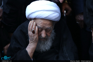 تشییع و خاکسپاری آیت الله روح الله شاه آبادی(ره)