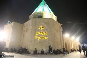 مراسم احیای شب بیست و سوم ماه رمضان در گلزار شهدای قم