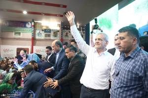 سفر انتخاباتی مسعود پزشکیان به مشهد مقدس