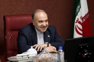 وزیر ورزش و جوانان وارد خوزستان شد  حضور در مراسم افتتاحیه کشتی جام تختی