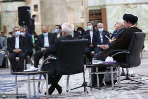 کنفرانس بین‌المللی گفتمان سیاسی از دیدگاه امام خمینی؛ نظام بین الملل و مسایل جهان اسلام / ظریف سید حسن خمینی