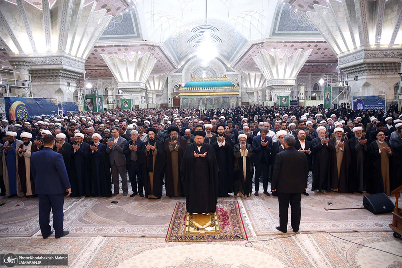مراسم چهاردهمین سالگرد رحلت همسر امام خمینی و سی‌امین سالگرد ارتحال مرحوم حاج سیداحمد خمینی (ره)