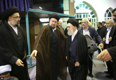  مراسم اولین سالگرد ارتحال آیت الله حسن صانعی (ره) در حسینیه جماران -2