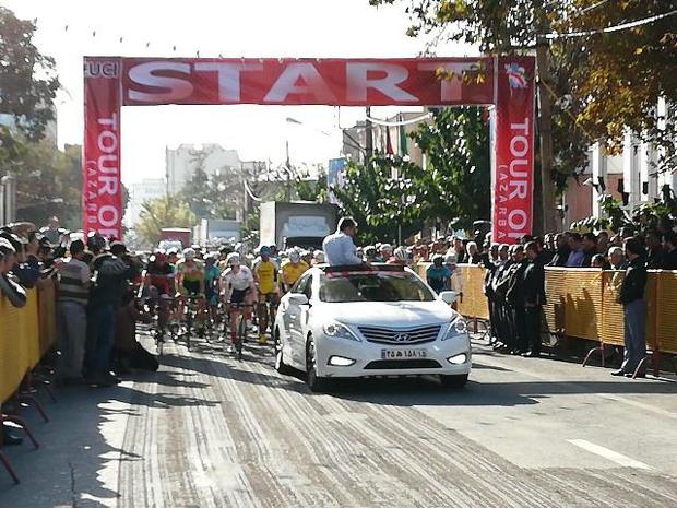 آغاز مرحله دوم تور بین المللی دوچرخه سواری ایران – آذربایجان