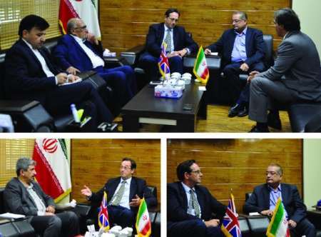 ابراز امیدواری سفیر انگلیس در تهران نسبت به توسعه روابط اقتصادی ایران با اروپا
