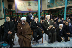 مراسم اربیعن حسینی در حسینیه جماران