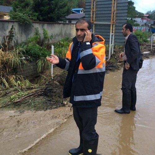 فرماندارلاهیجان:با کنترل میدانی، از واردآمدن خسارت بر اثر بارندگی جلوگیری شد
