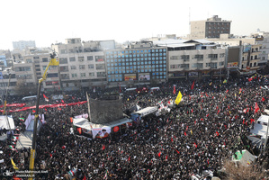 حضور میلیون ها تهرانی در تشییع پیکر مطهر سردار قاسم سلیمانی - 3
