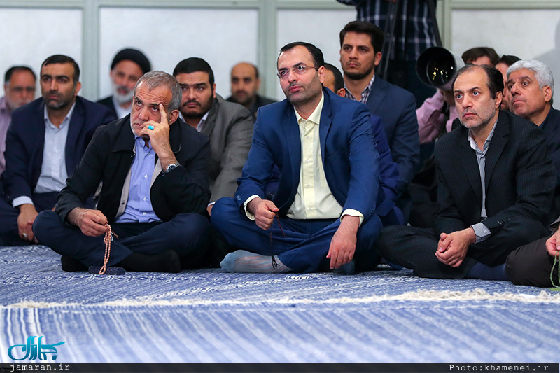 دیدار جمعی از استادان، نخبگان و پژوهشگران دانشگاه‌ها با رهبر معظم انقلاب