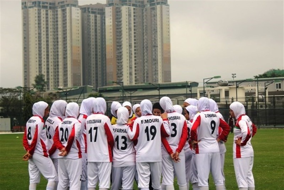 برد تیم ملی فوتبال دختران زیر 19 سال مقابل اردن