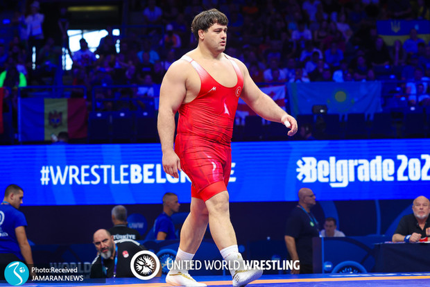 ویدیو| زدوخورد رضا کایالپ با کشتی گیر بلاروسی در قهرمانی اروپا