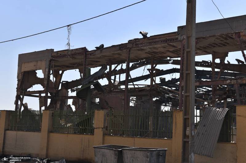 حمله آمریکایی_صهیونی به ورزشگاه شهیدان نصیری منطقه ۱۸ تهران