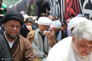 مراسم شهادت امام جعفر صادق(ع) با حضور آیت الله العظمی وحید خراسانی