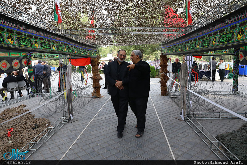 عزاداری تاسوعا حسینی هیات گردان تخریب و گردانهای لشکر 27 محمد رسول الله(ص)